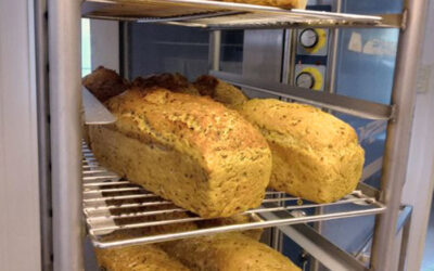 Brød med volum stekt idag.